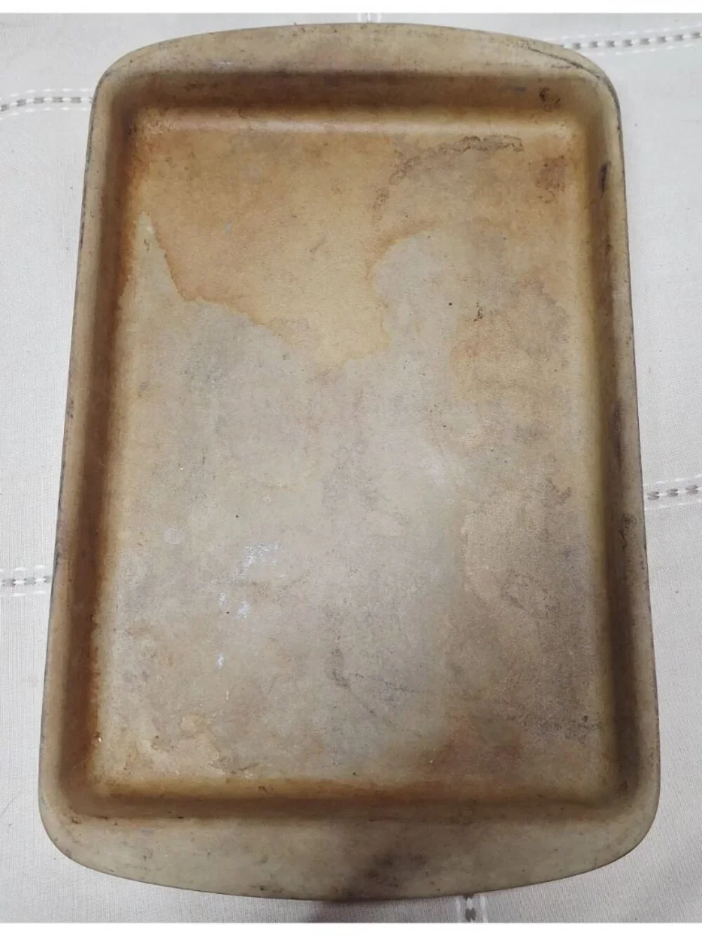 The Pampered Chef Stoneware Baking Tray 11